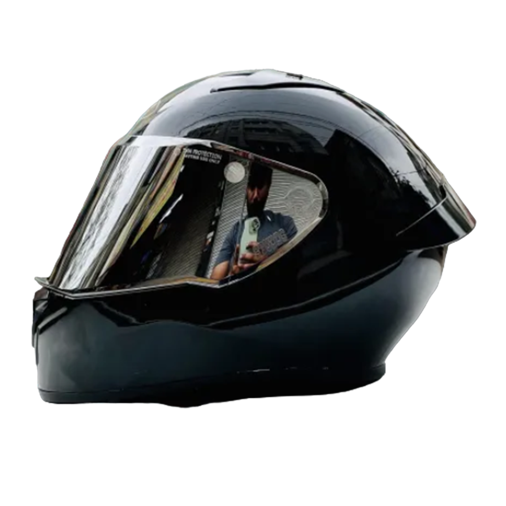 Studds	Thunder Full Face Bike Helmet - Glossy Black