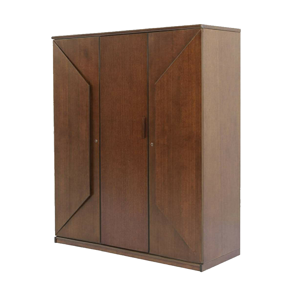 Malaysian Processed Wood 3 Door Almirah - 5'*6' Feet