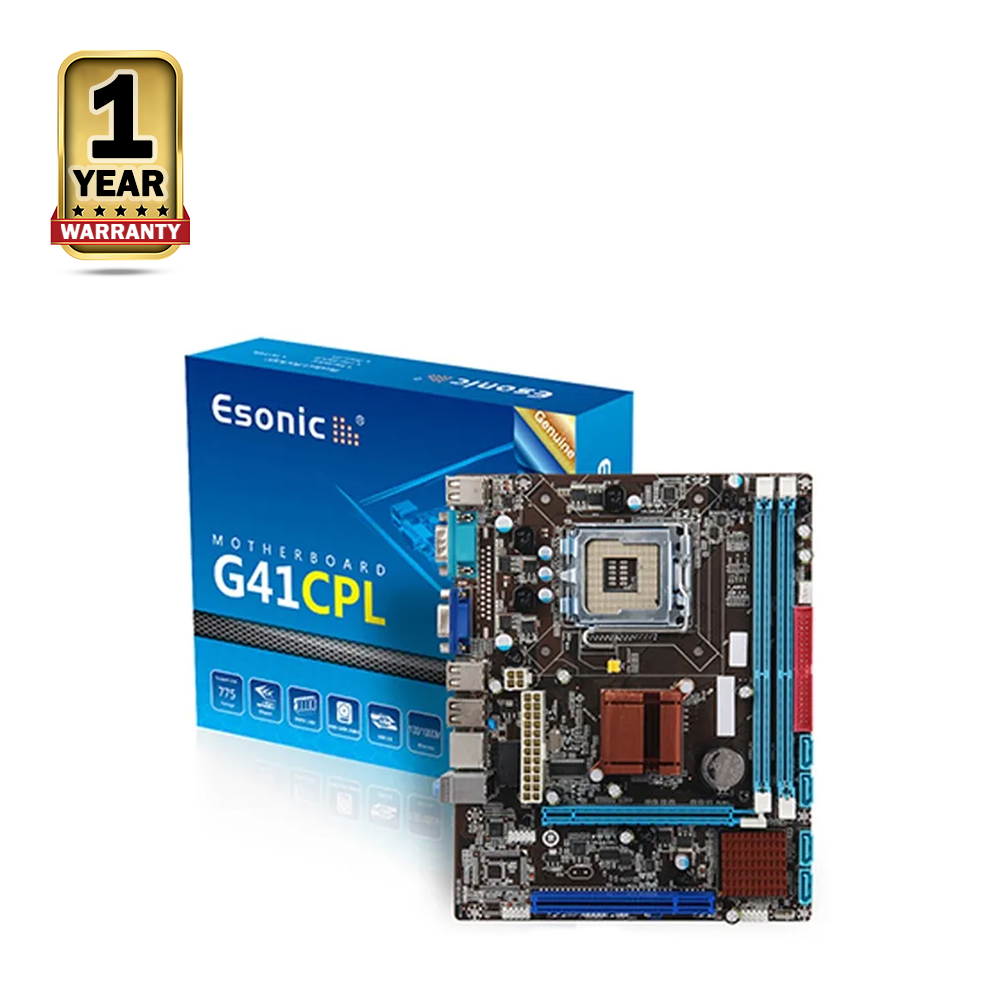 Esonic G41CPL DDR3 Motherboard With HDMI