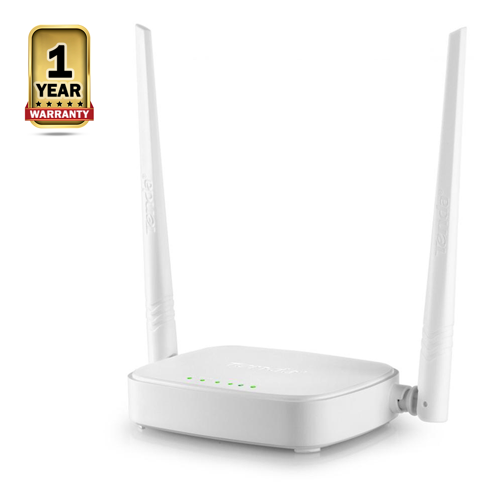 Tenda N301 Wireless N300 Easy Setup Router - White