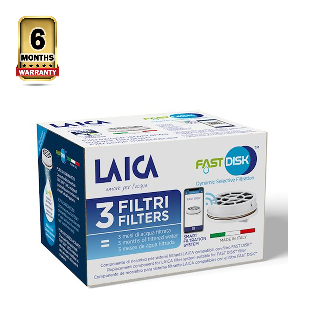 Pack 3Pcs Laica FD03A00 Filter Fat Disk - White