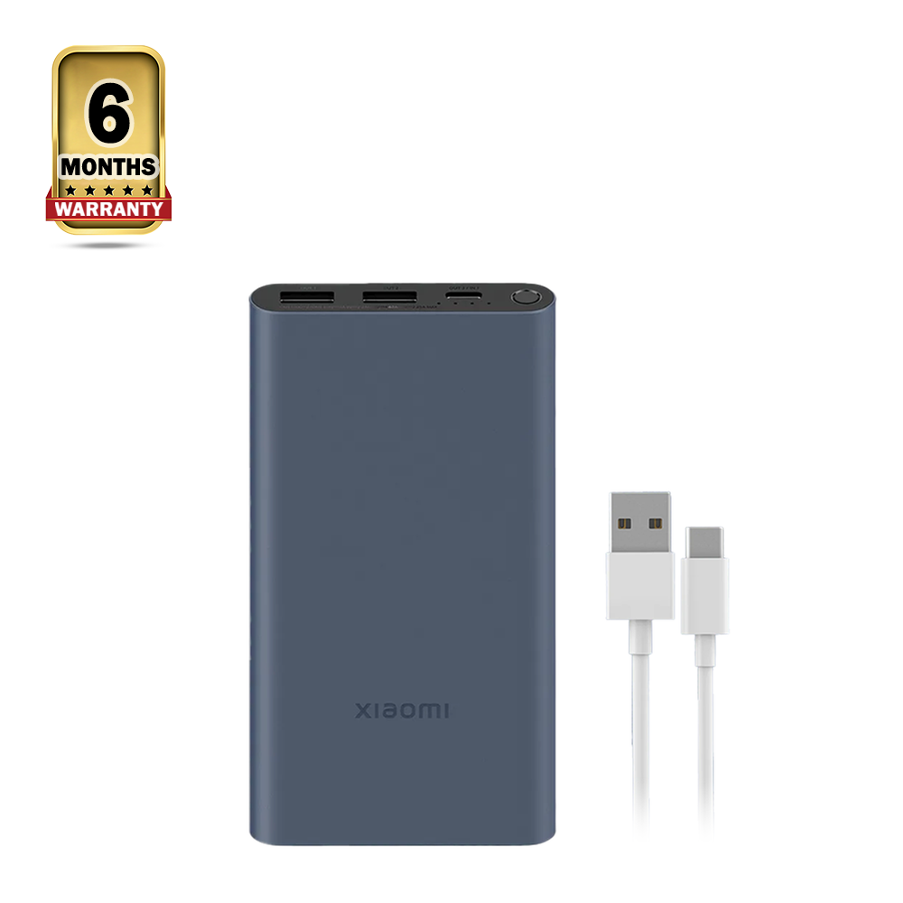 Xiaomi Metal Casing 22.5W Power Bank with Type C Cable - 10000mAh - Blue