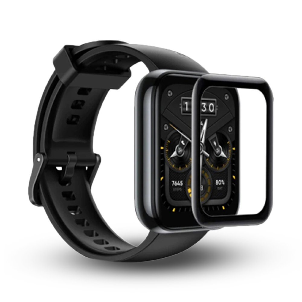 Realme Watch 2 Pro Plastic Full Coverage Screen Protector