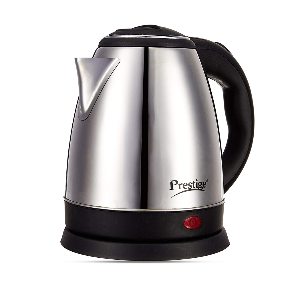 Electric Kettle - 1.8 L - Silver and Black