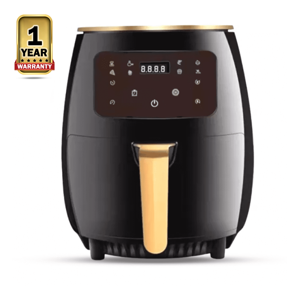 Nova No-NV-902-B Digital Air Fryer - 5.5 Liter - Black