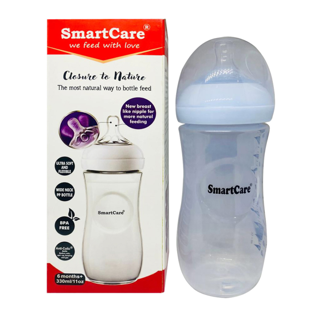 SmartCare Wide Neck Baby Feeder - 330ml