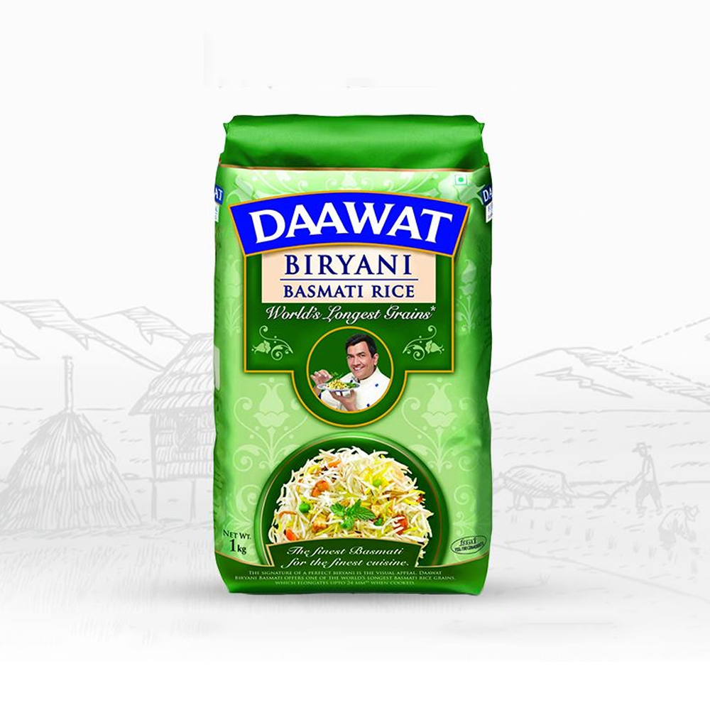 Daawat Biryani Basmati Rice - 1kg