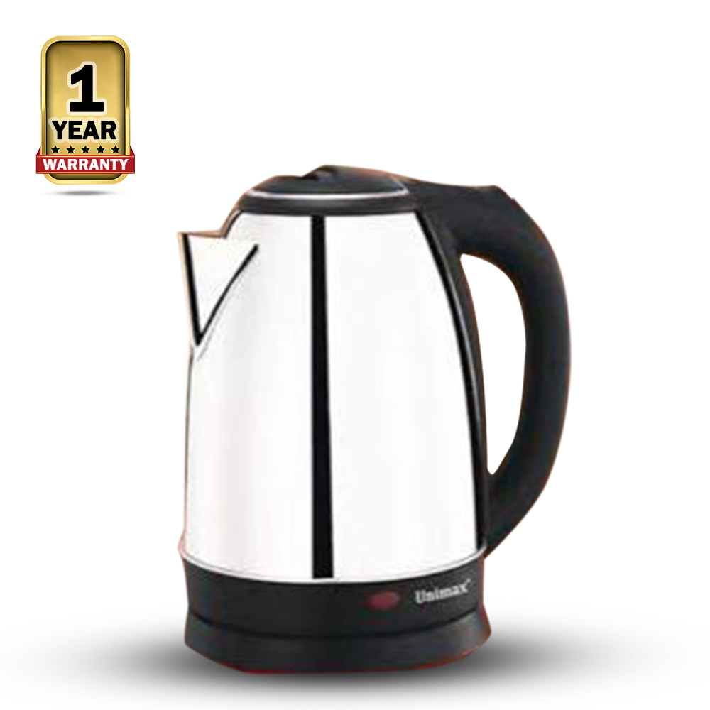 UNIMAX UEK-08 Electric Kettle - 1500W - Silver