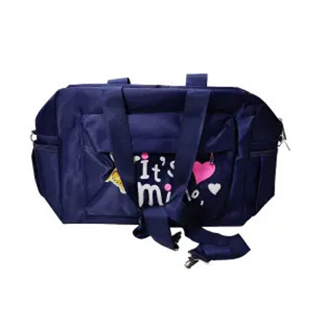 Polyester Hand Bag For Women - Blue