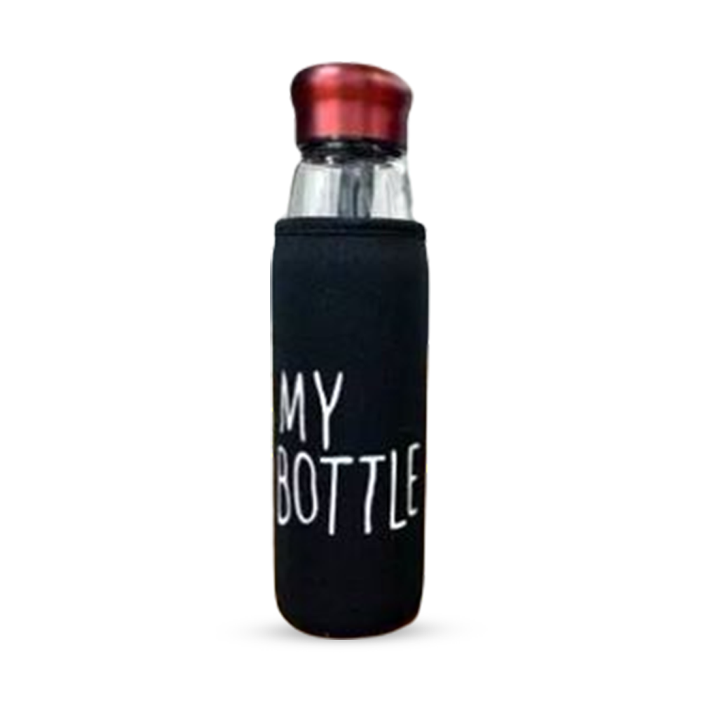 Fashionable Sport Glass Water Bottle 500ml