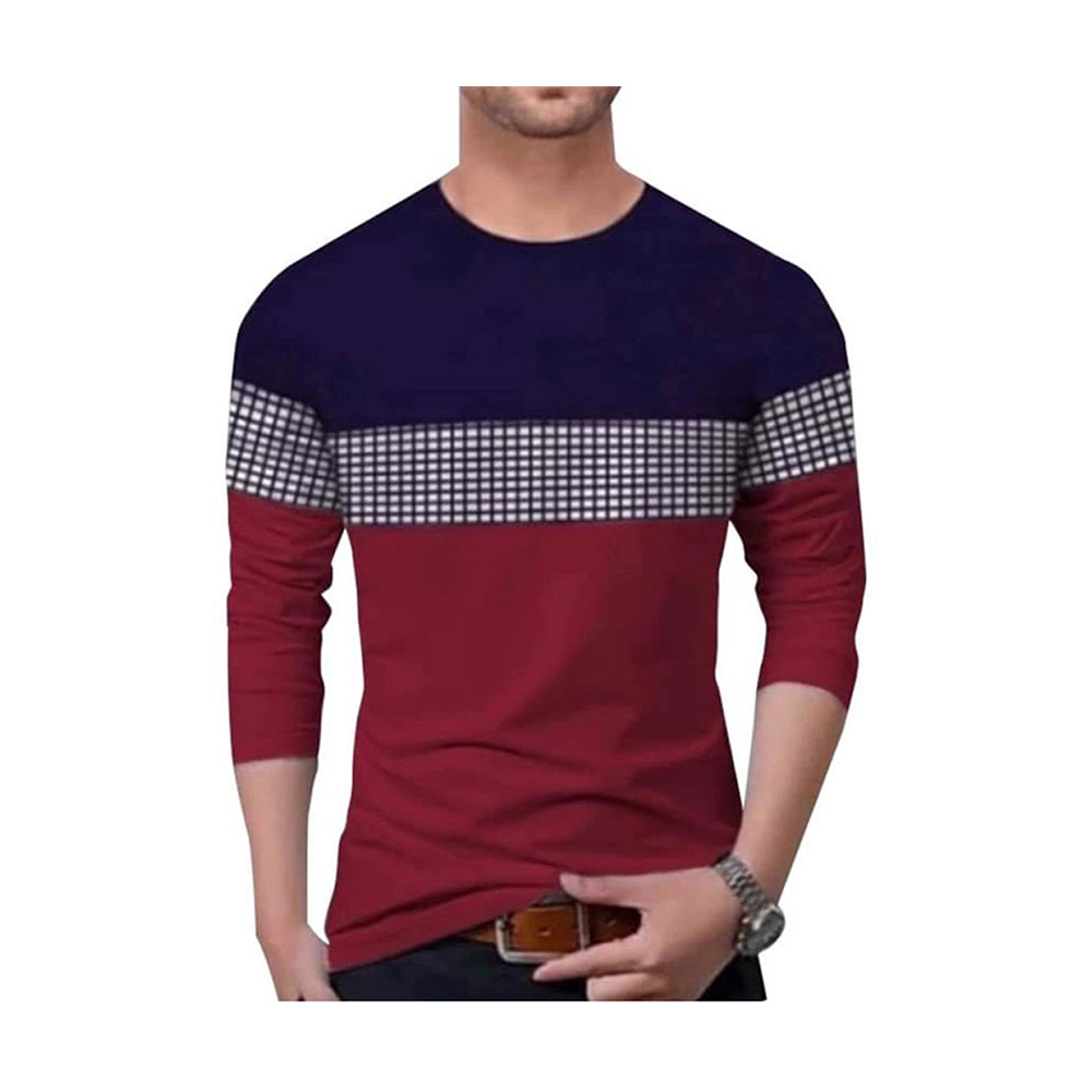 Cotton Full Sleeve T-Shirt For Men -106