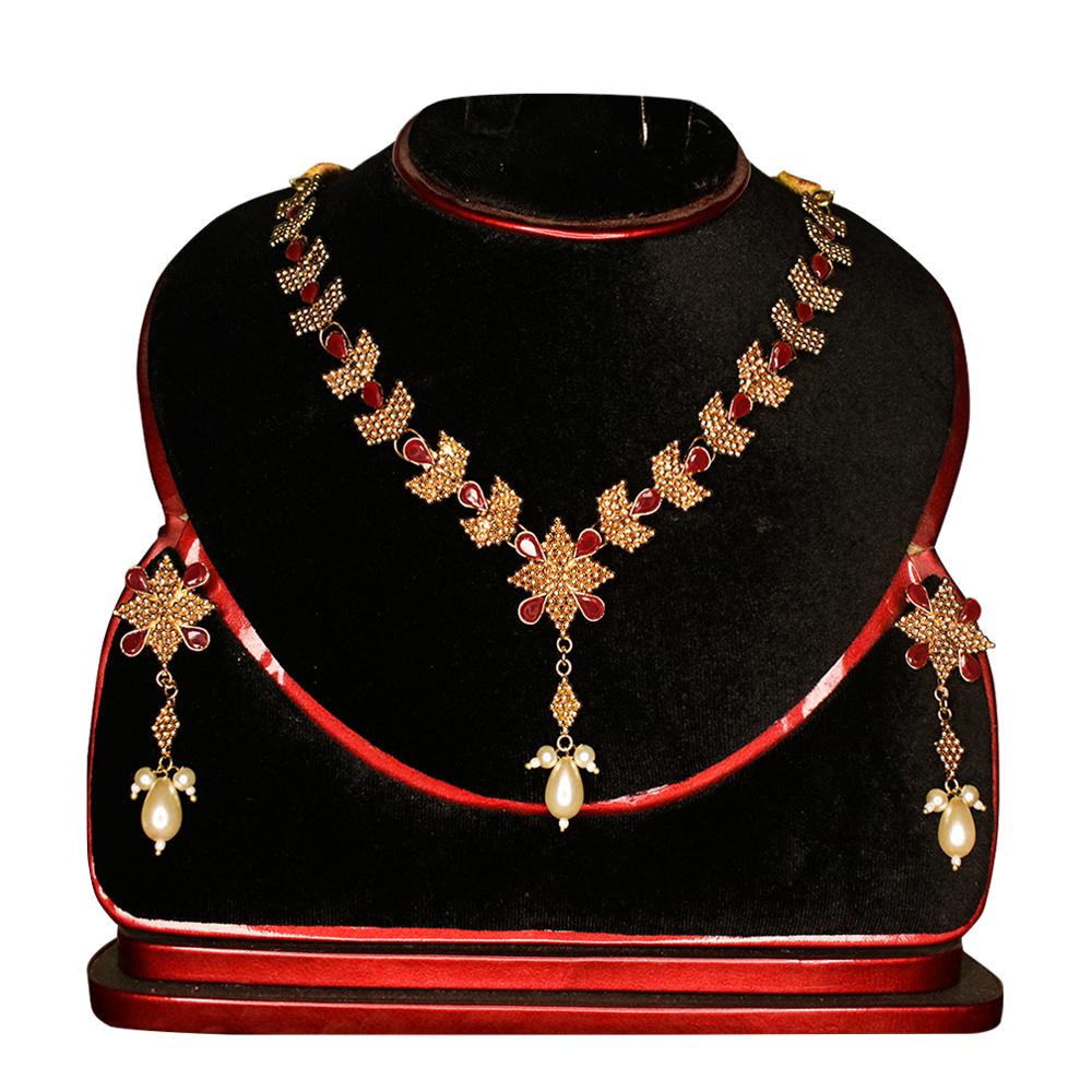 Alloy Necklace Set for Women - N36 - Multicolor