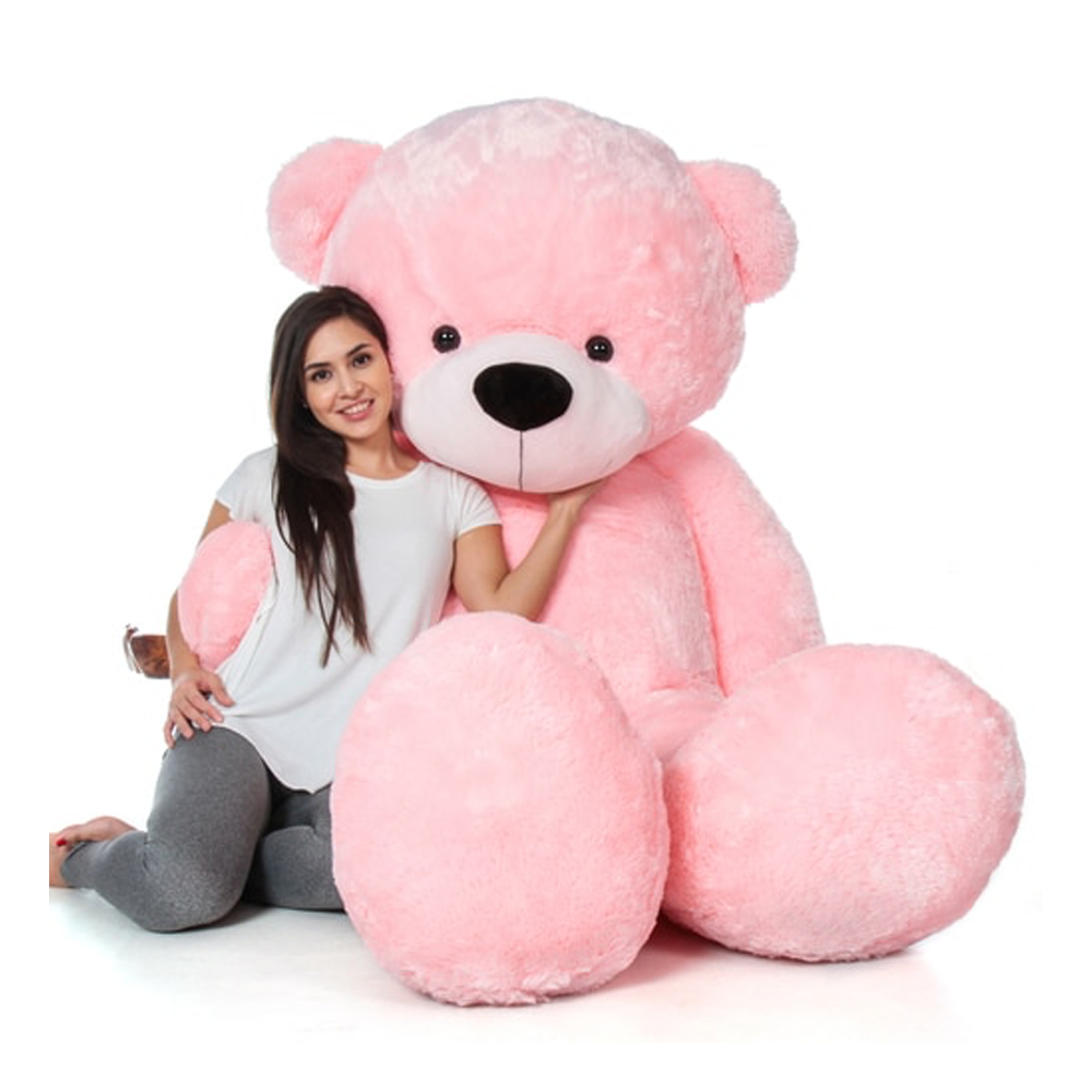 Extra Large Big Teddy Bear 5 Feet - Lite Pink