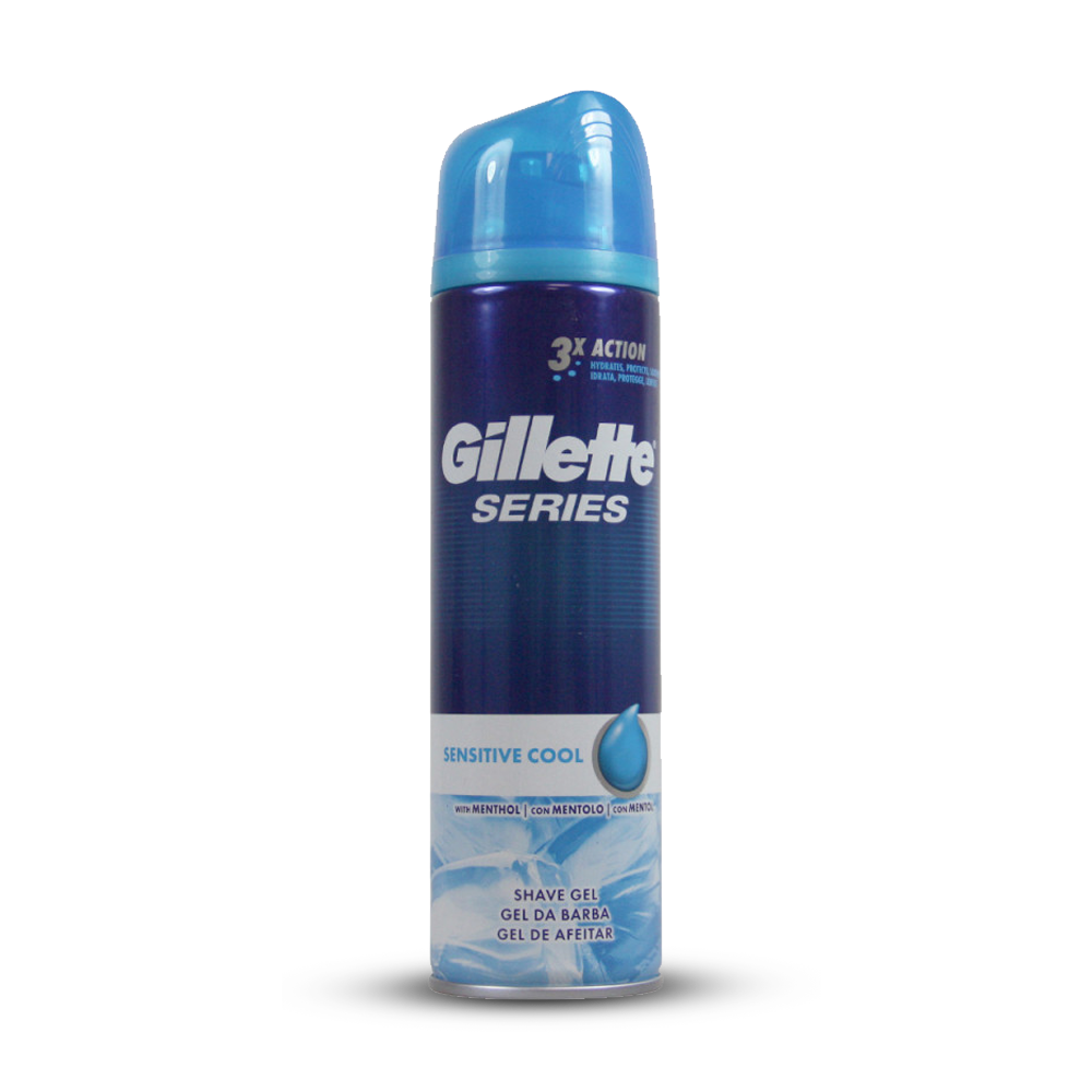 Gillette Series Sensitive Cool Shaving Gel - 200ml