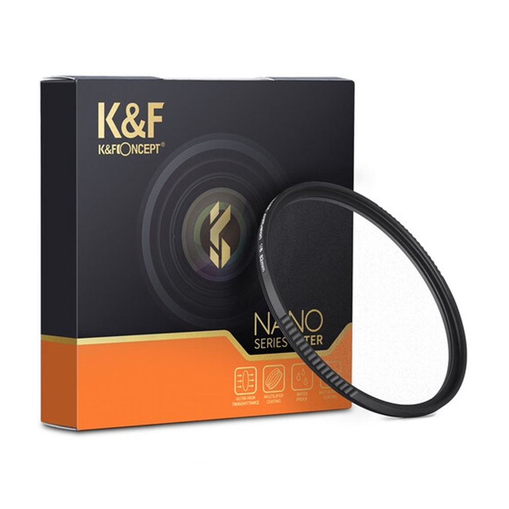 K&F Concept KF01.1519 Nano-X 1/4 Black Mist Filter - 58mm 