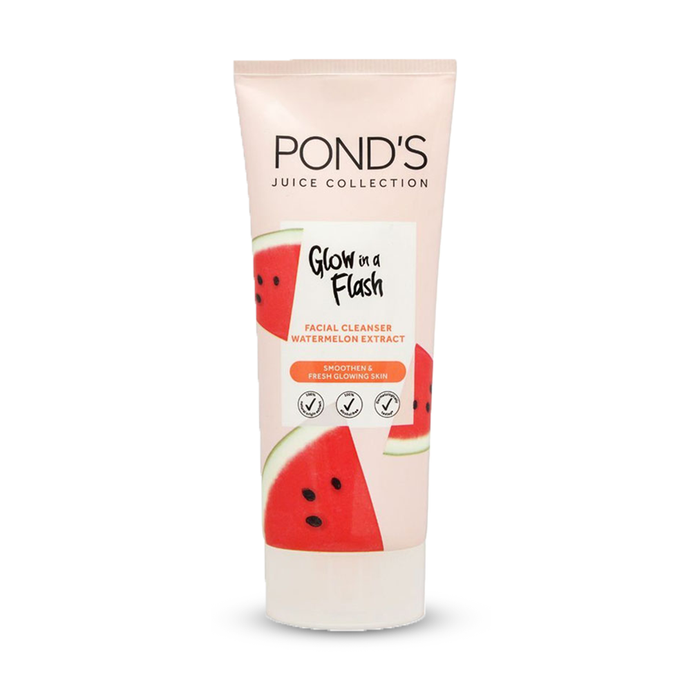 Ponds Juice Collection Glow In A Flash Facial Cleanser - 90gm