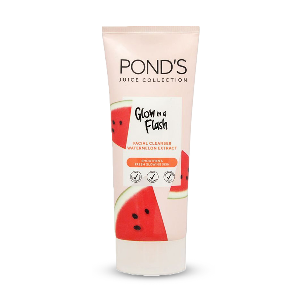 Ponds Glow in a Flash Facial Cleanser - 90gm