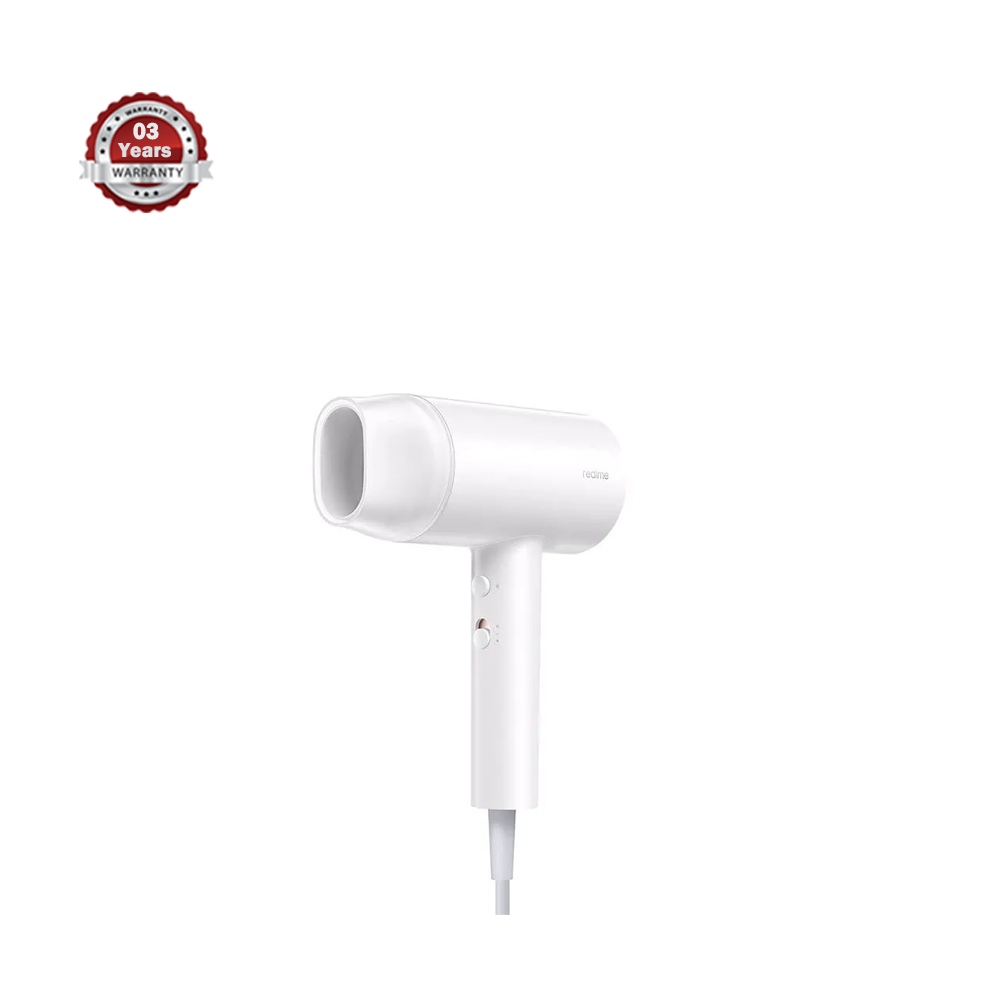 Realme Hair Dryer Negative Ion provider Cool and Hot Air with Smart Controller