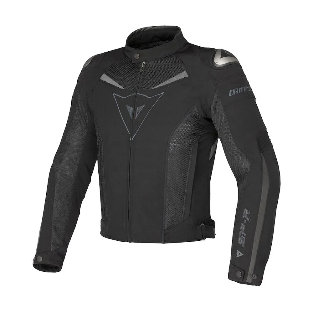 Dainese Riding Textile Jacket For Bikers - Black