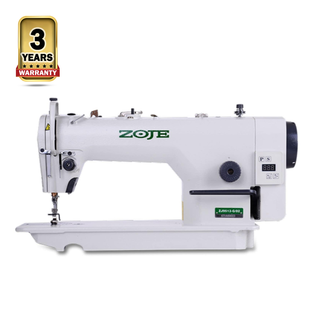 ZOJE ZJ9513 Industrial Sewing Machine - White