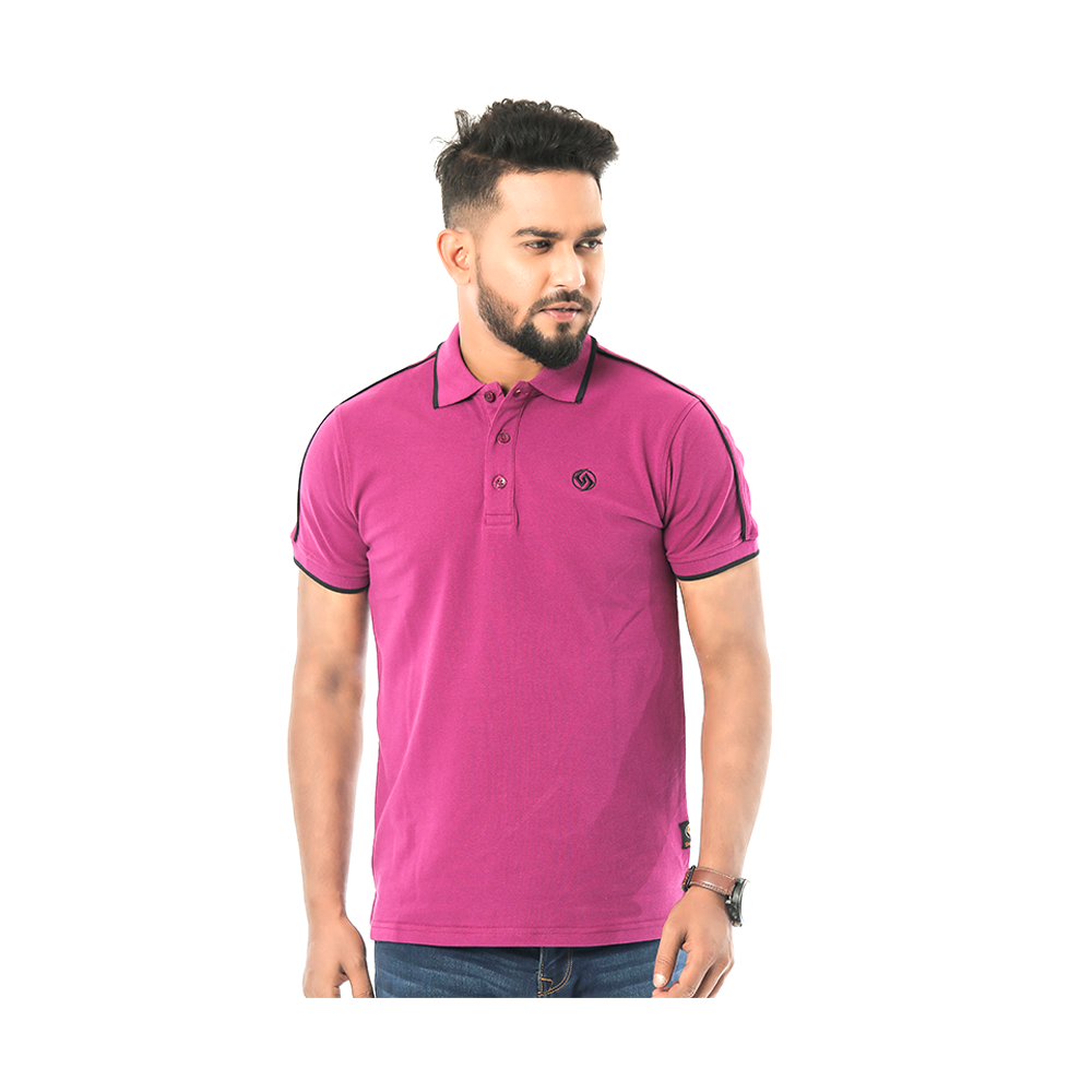 Cotton Short Sleeve Polo Tshirt - Pt01