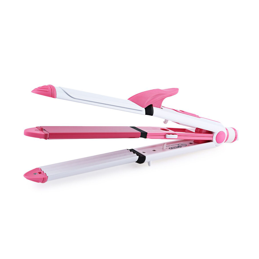 Kemei Professional Hair Straightener Wave Curler - KM-1213