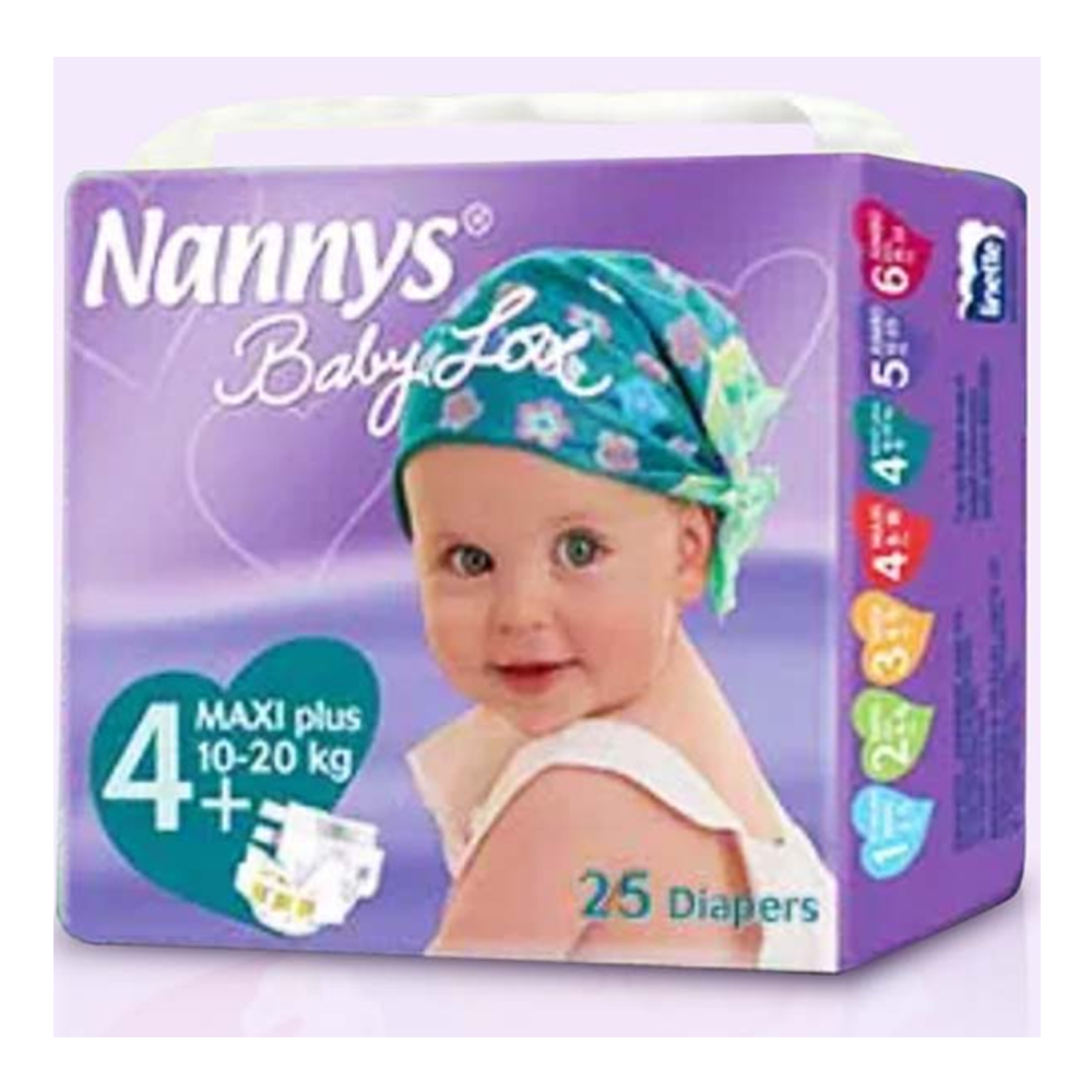 Nannys Baby Love Diaper Jumbo Maxi Plus - 10 – 20 kg