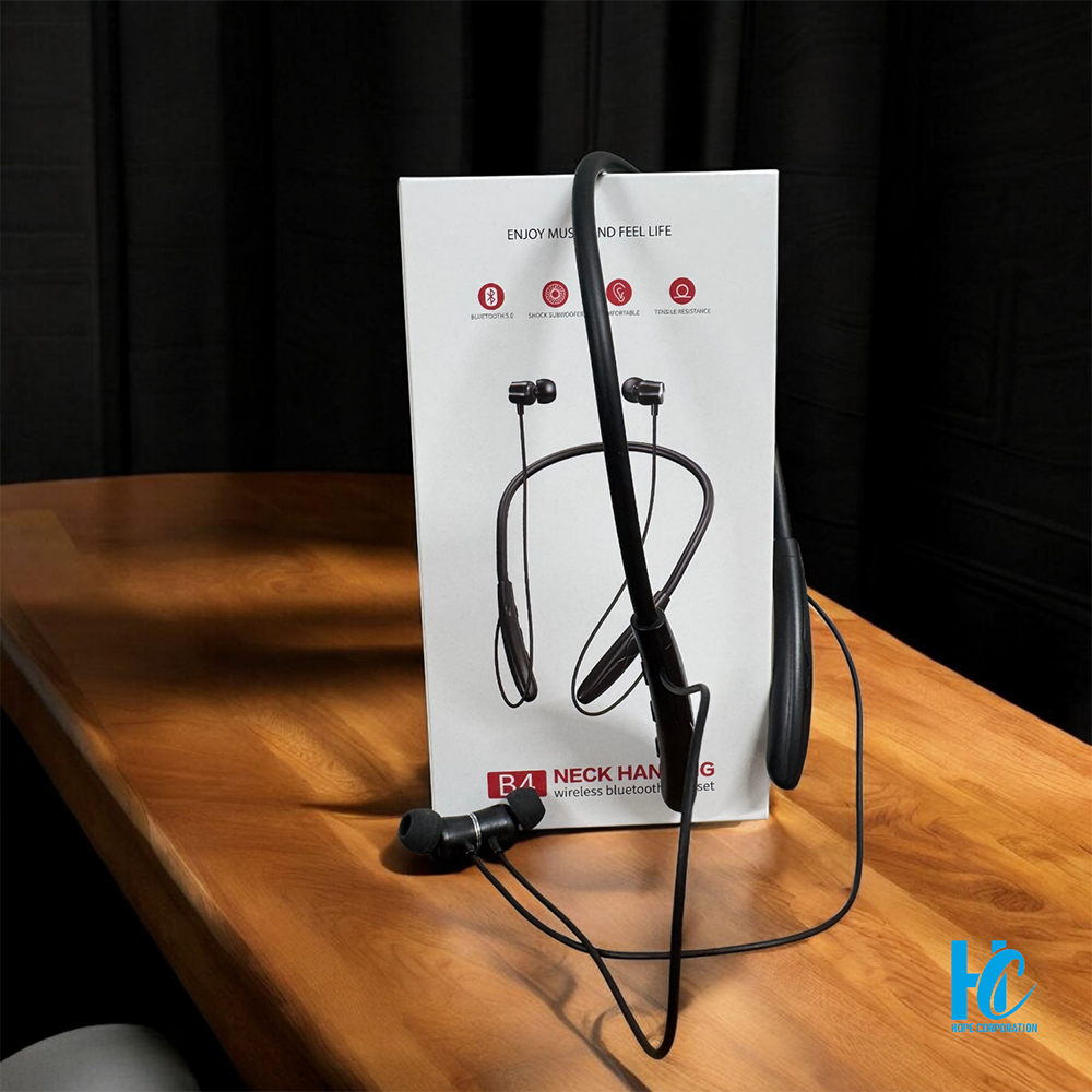 B4 Neck Hanging Sports Earphone