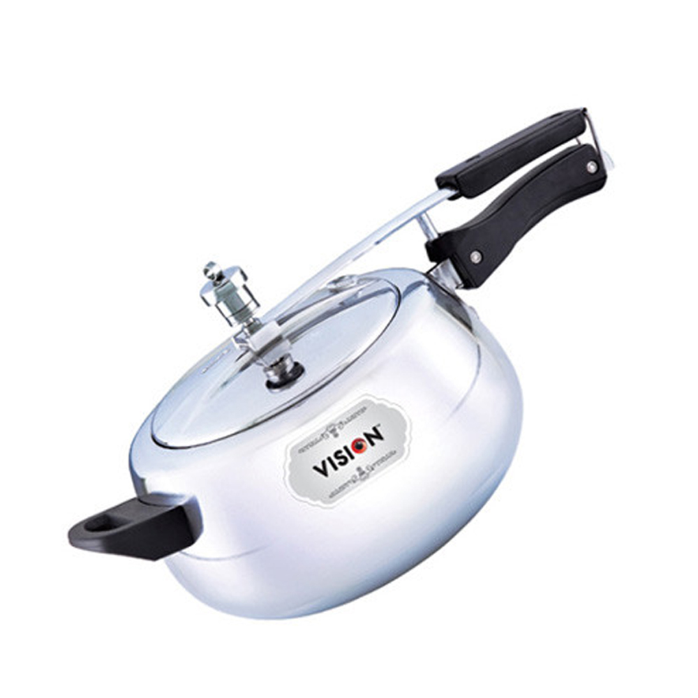 Vision Queen Pressure Cooker - Silver - 5 Ltr