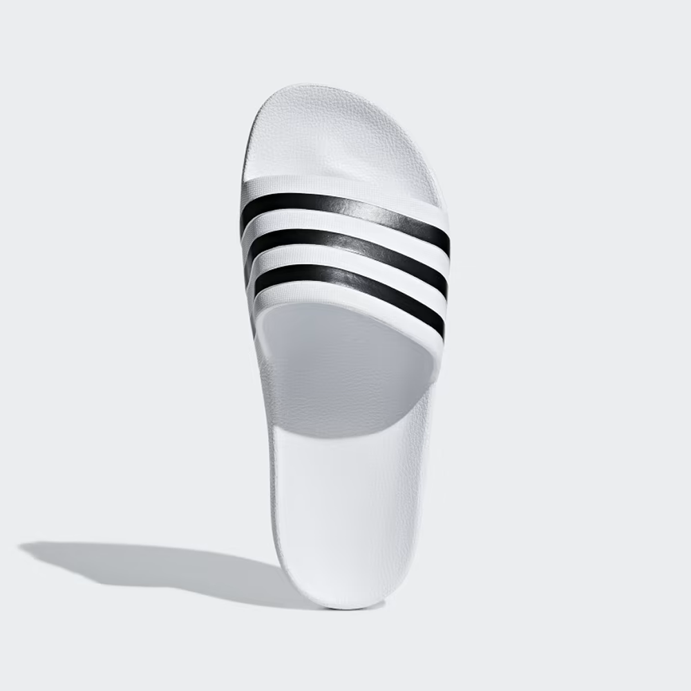 ADIDAS Textured Slip-on Slide for Men - White and Black - DNA-WBs