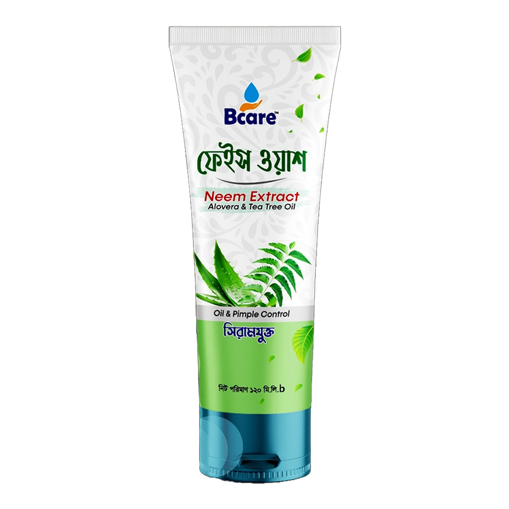 Bcare Neem Extract Face Wash - 120ml