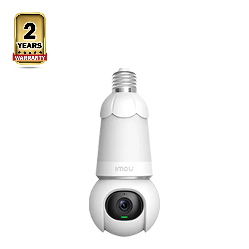 IMOU 3MP 360° Coverage WiFi Security Bulb Camera - White