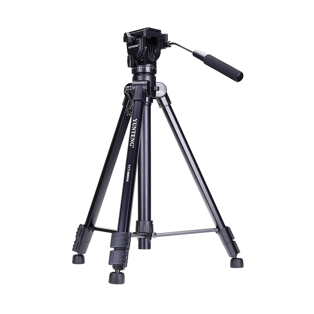 Yunteng VCT-880 Aluminum Camera Tripod - Black