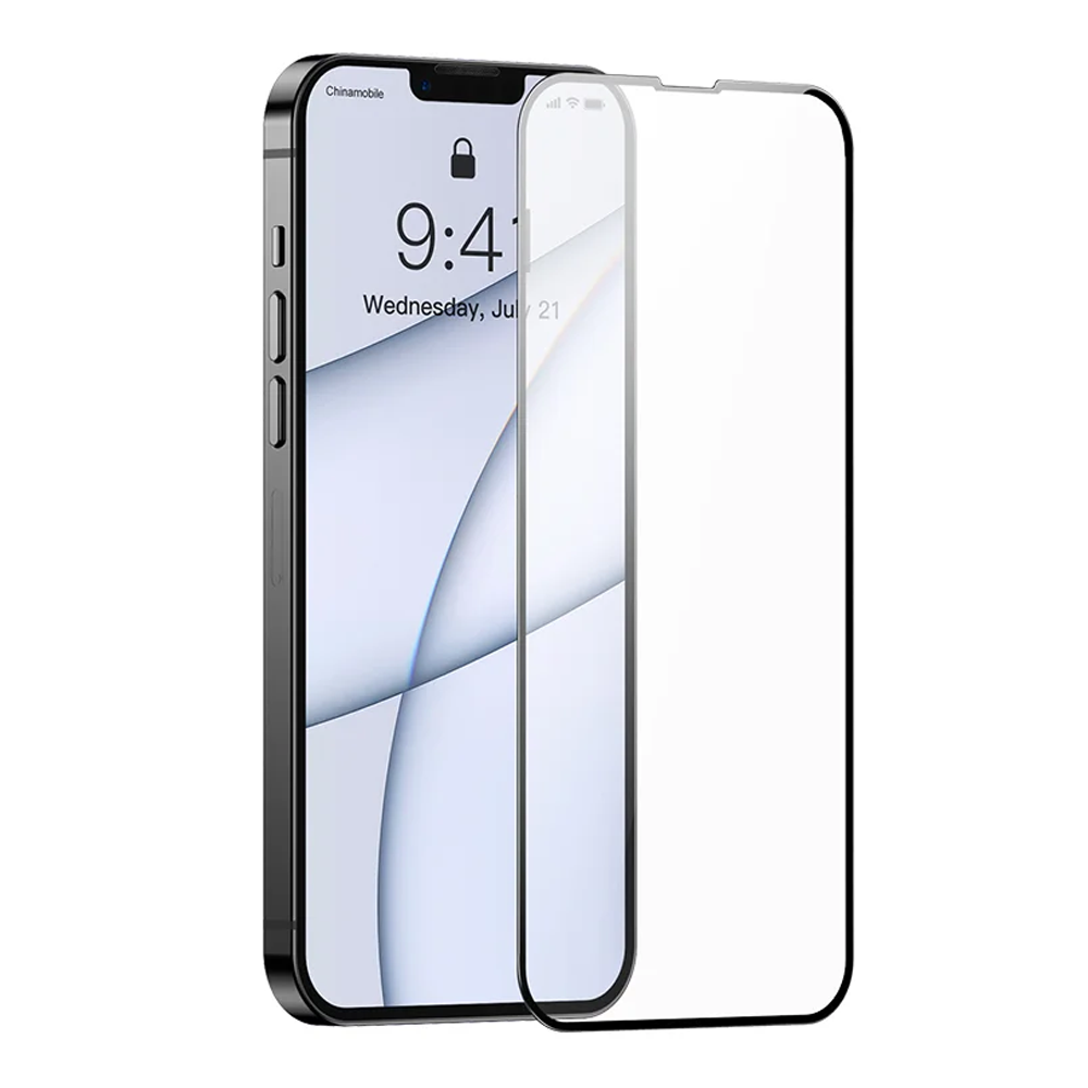 Pack of 2Pcs Baseus iPhone 13 Pro Max Full Porcelain Crystal Tempered