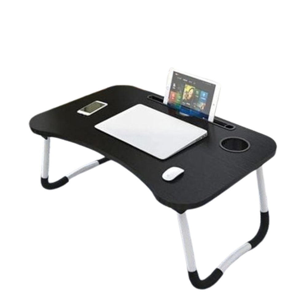 Portable Folding Laptop Table - Black - LT-09