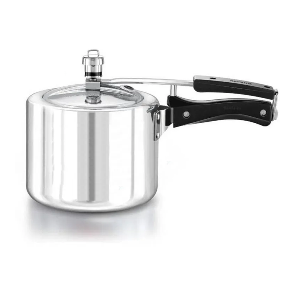 Hamko Aluminum Pressure Cooker - 3.5 Liter - Silver 