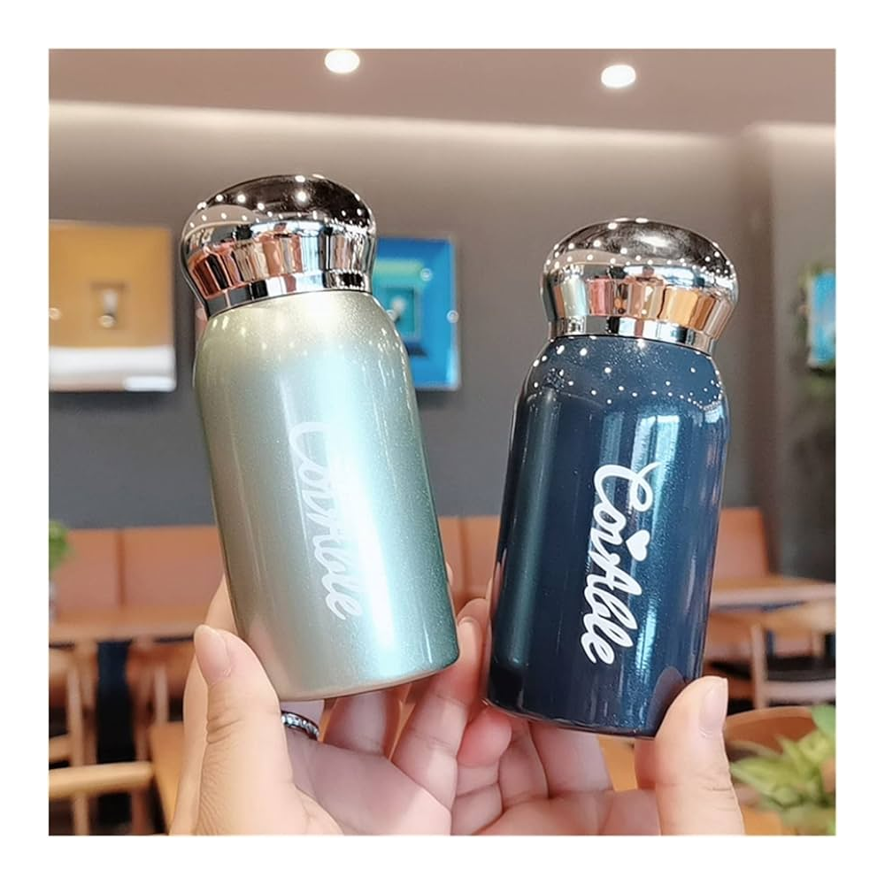 Portable Mini Stainless Steel Vacuum Flask - 220ml 