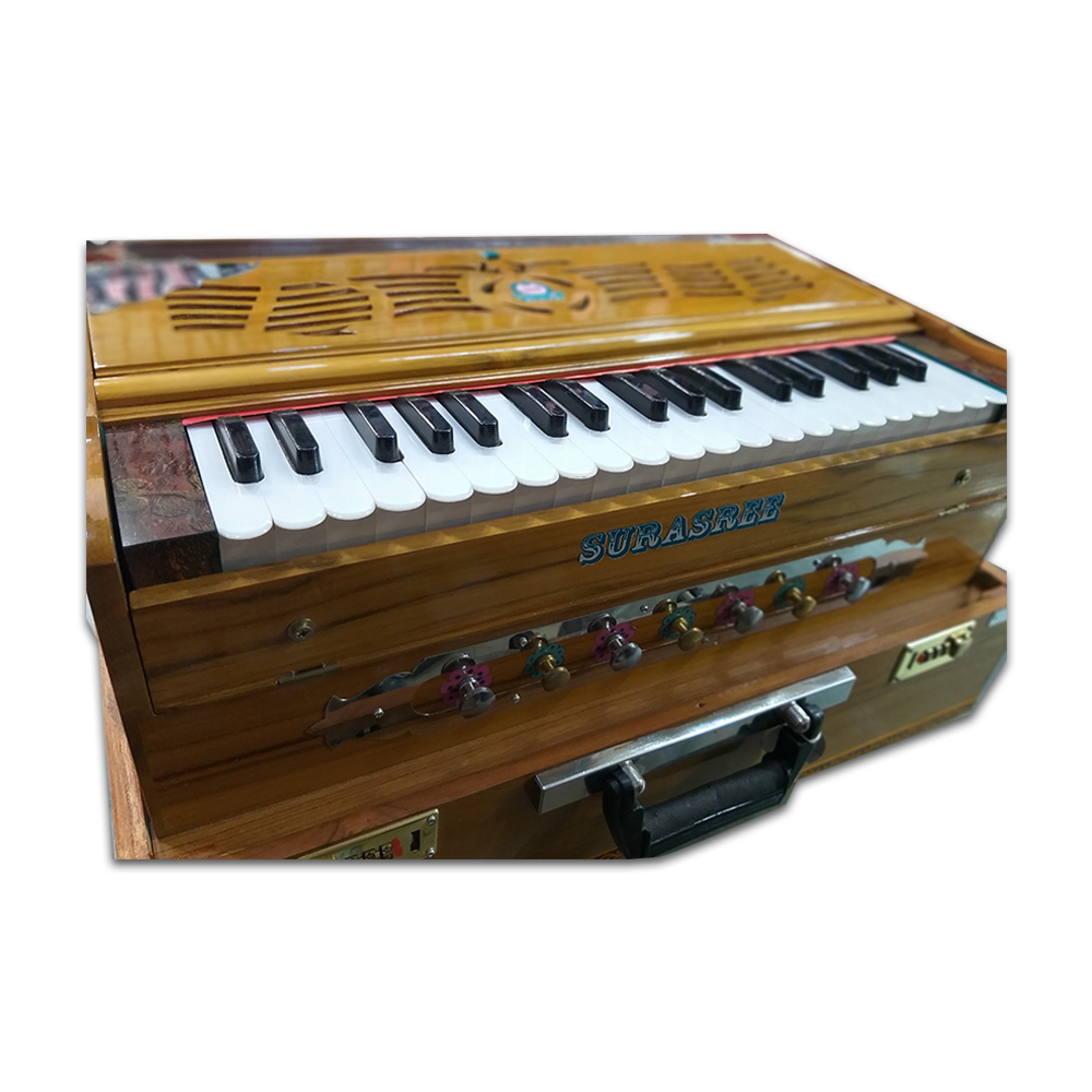 Surasree Box Harmonium - Wooden