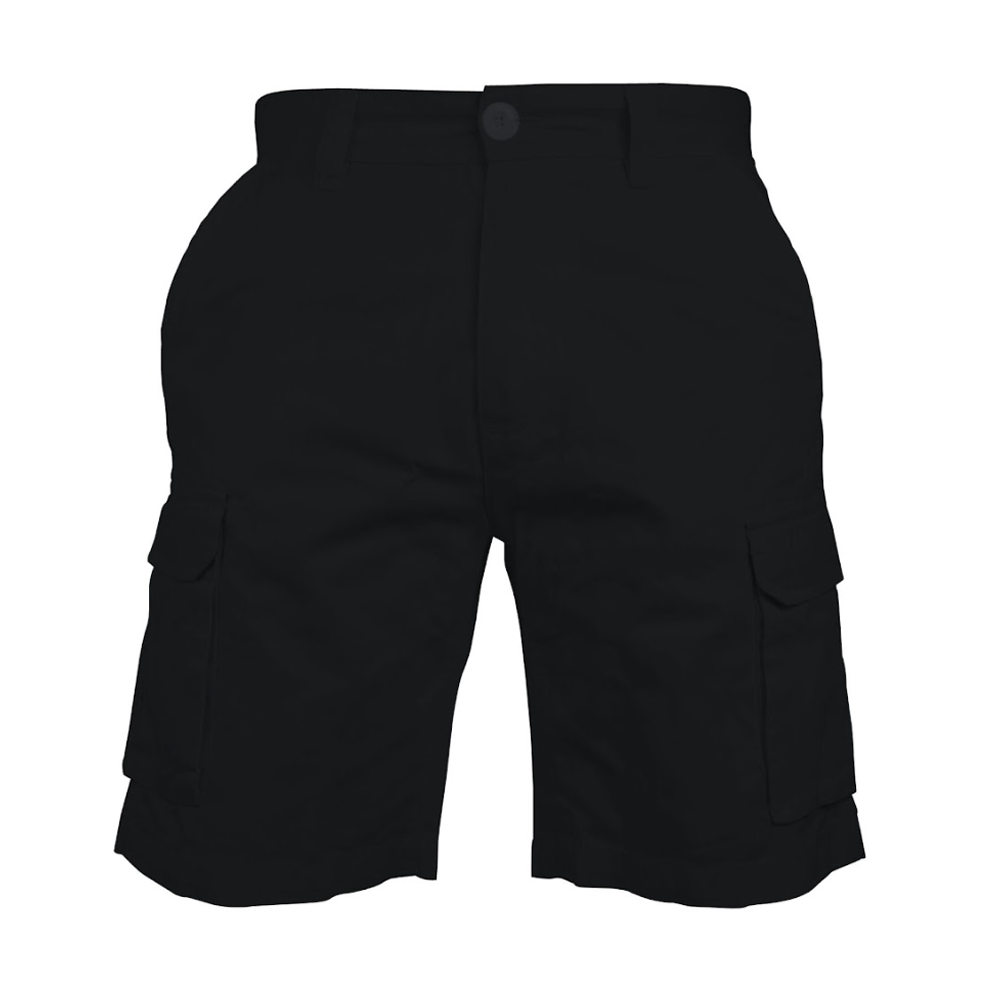 Cargo Half Pant for Men - Black