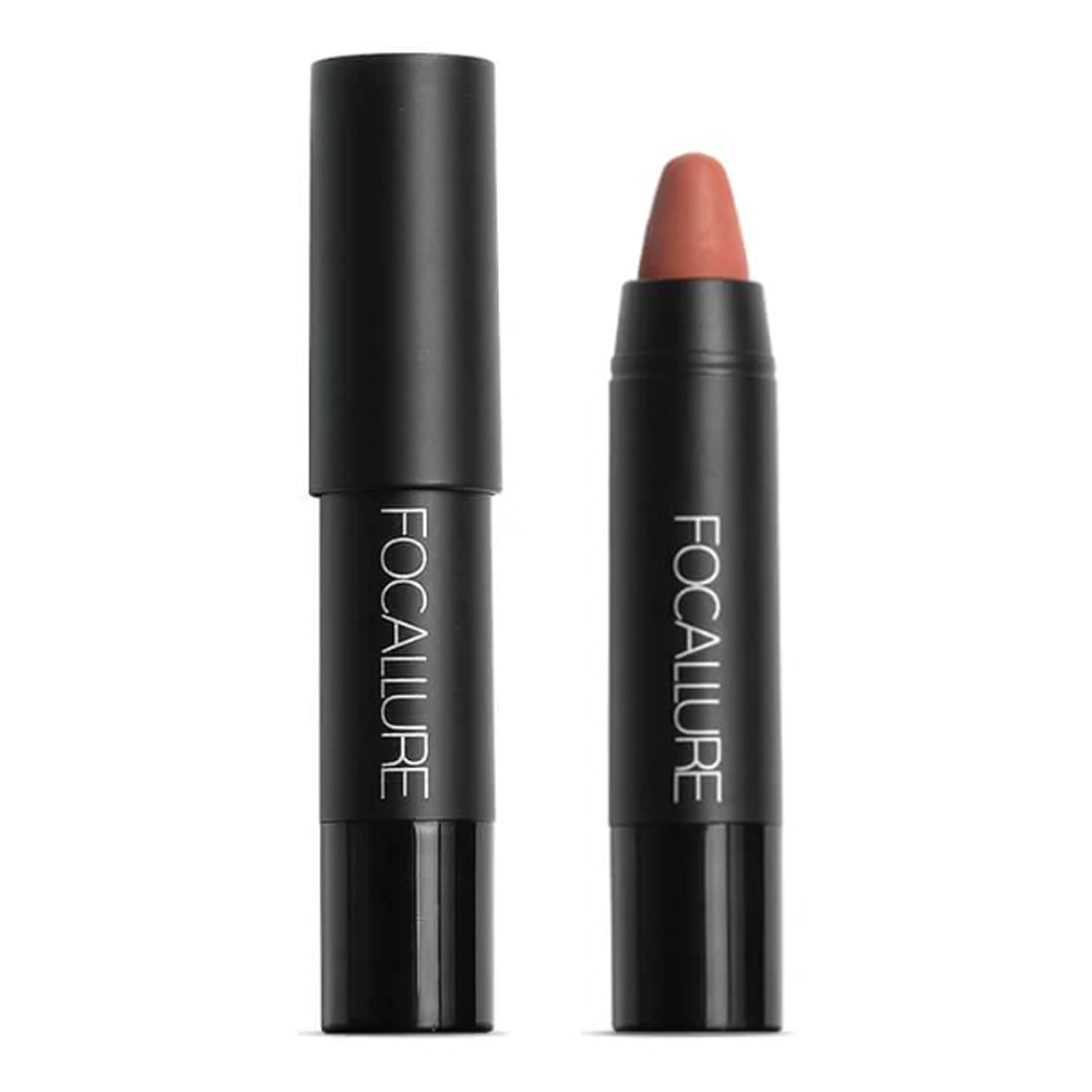 Focallure Matte Lip Crayon Lipstick - 08 Fuzzy Wuzzy