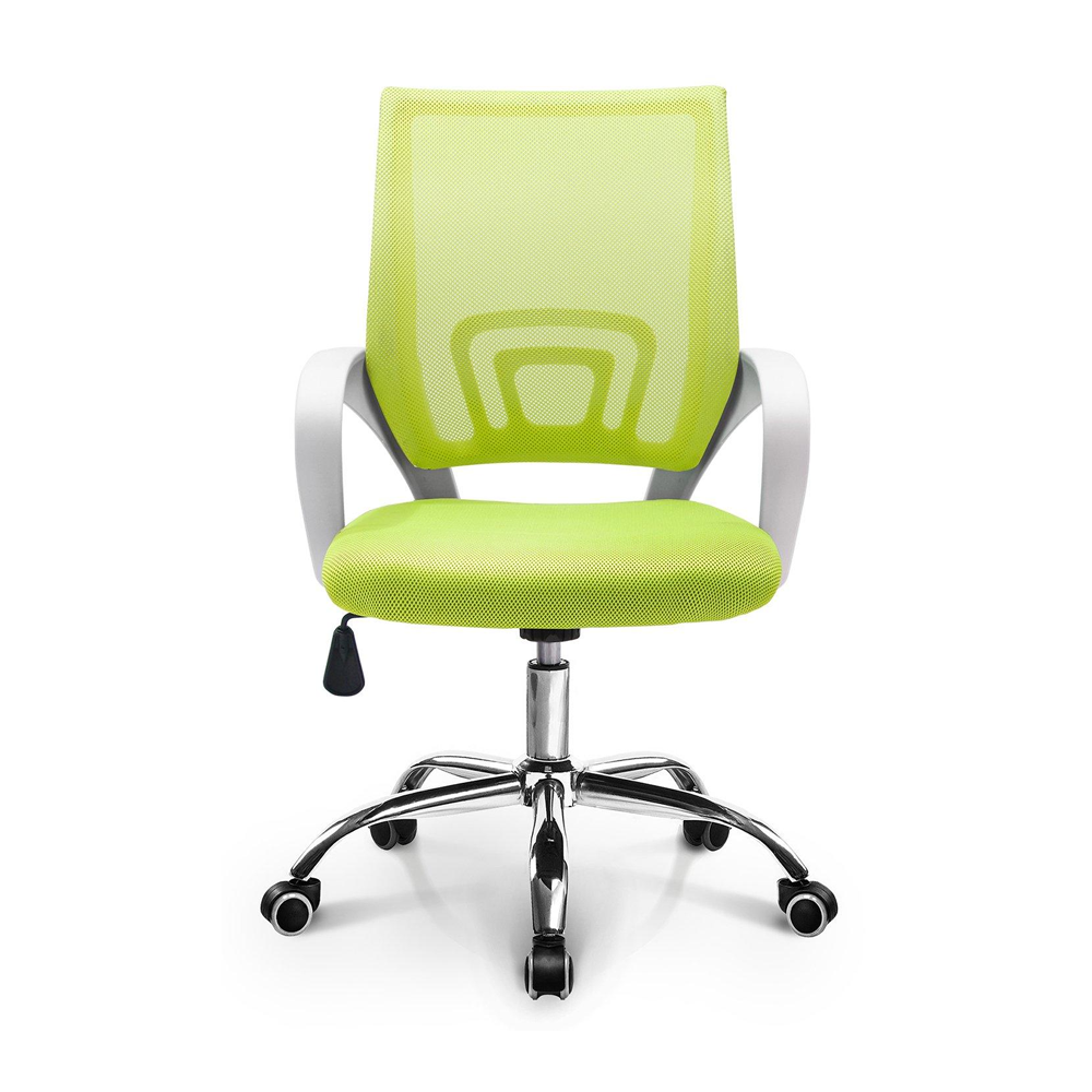 Fabric and Plastic Comfort Executive Chair - Green