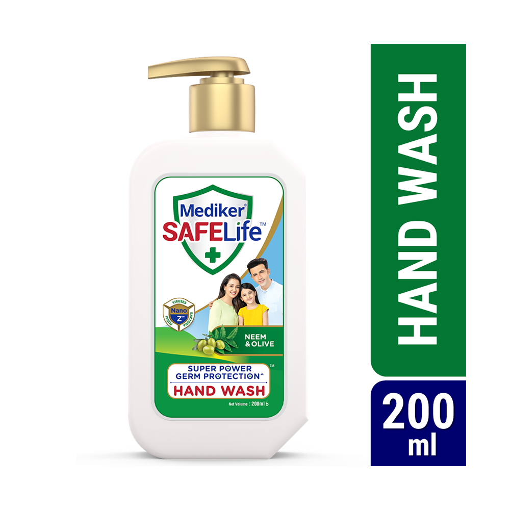 Mediker SafeLife Hand Wash Pump - 200ml - EMB107