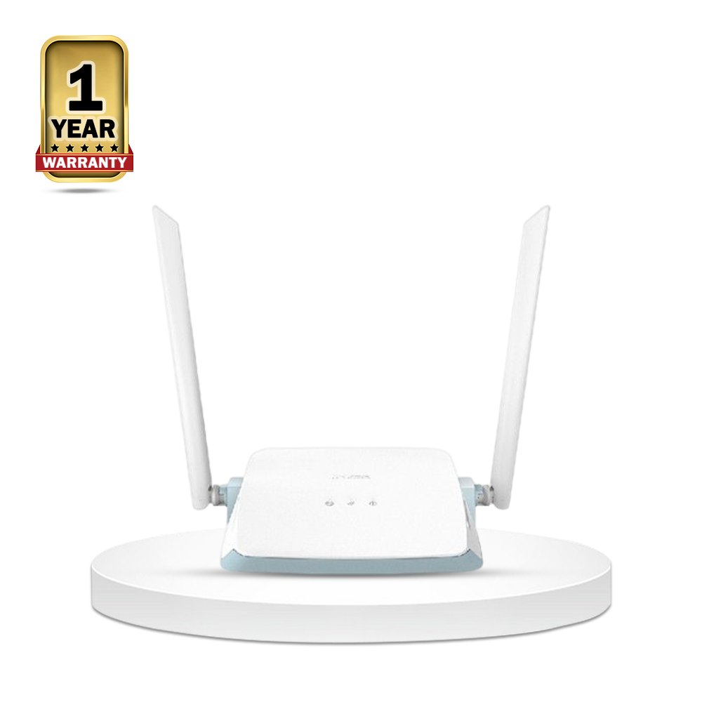 D-Link R03 N300 300mbps 2 Antenna EAGLE PRO AI Smart Router - White