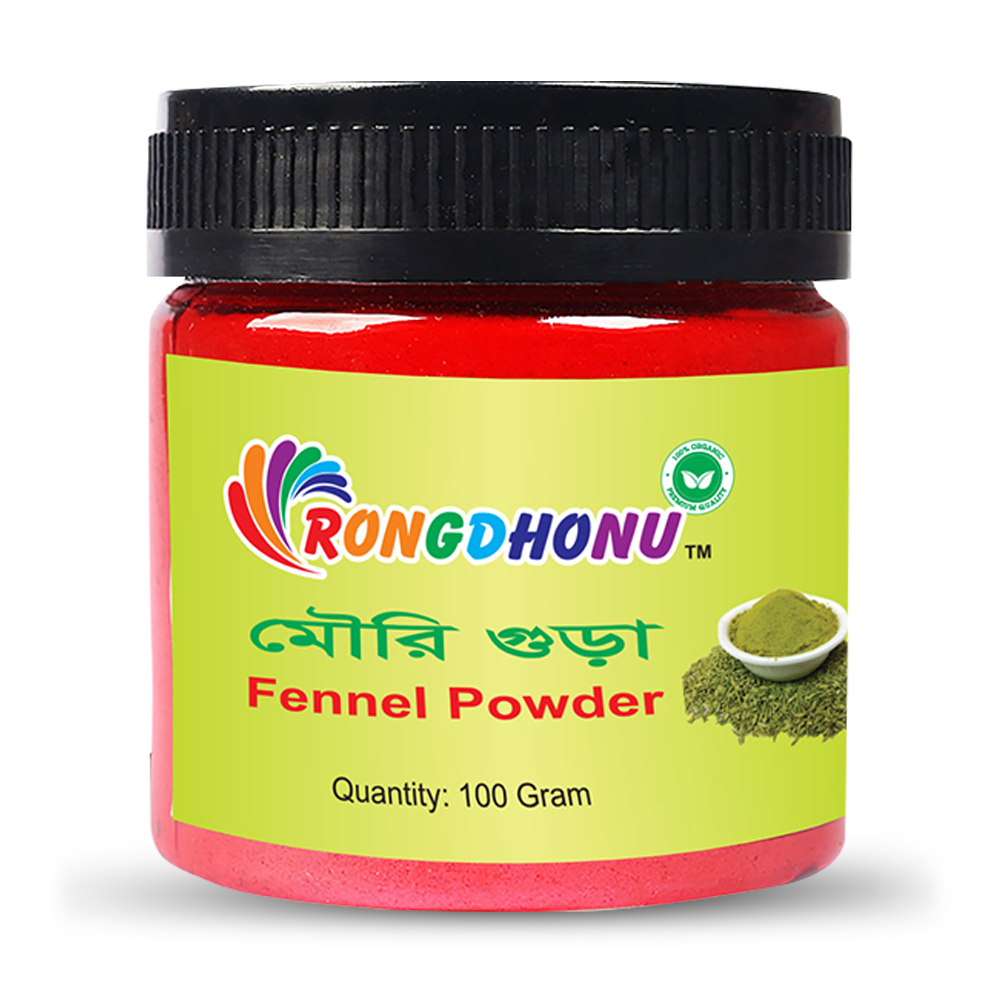 Rongdhonu Mouri Skin Care And Hair TreatMent Fennel Powder - 100gm