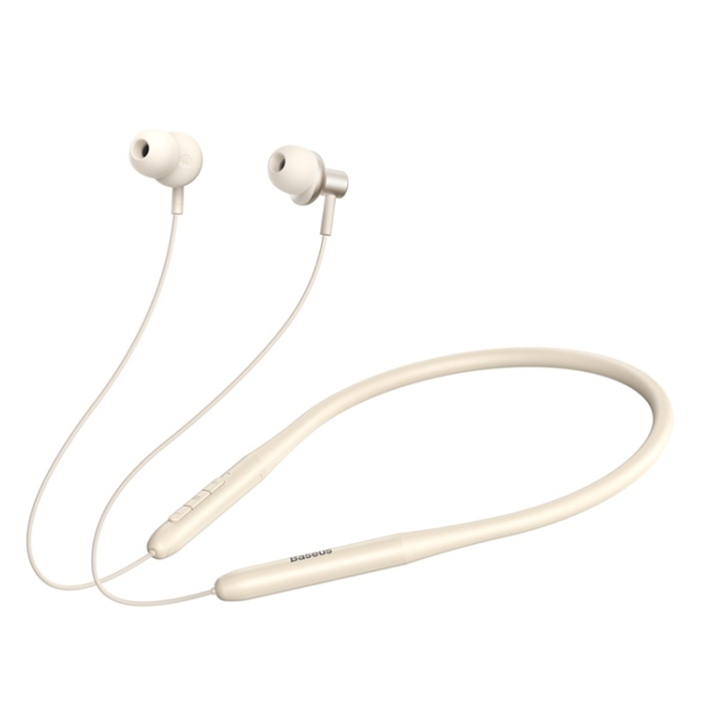 Baseus Bowie P1x In-Ear Neckband Wireless Earphones - White