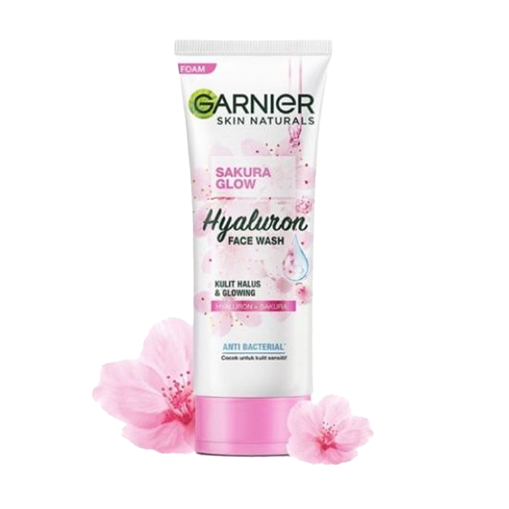 Garnier Sakura White Pinkish Glow Foam - 100ml