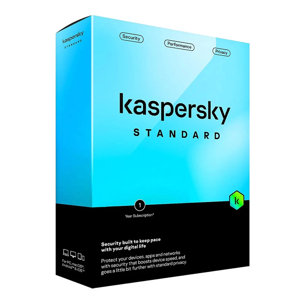 Kaspersky Standard Internet Security 3 User - 1 Year