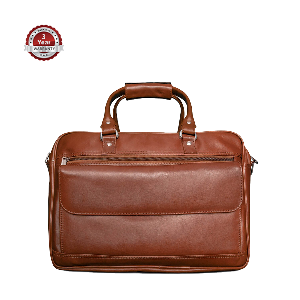 Leather Office Bag For Men - OB -1018