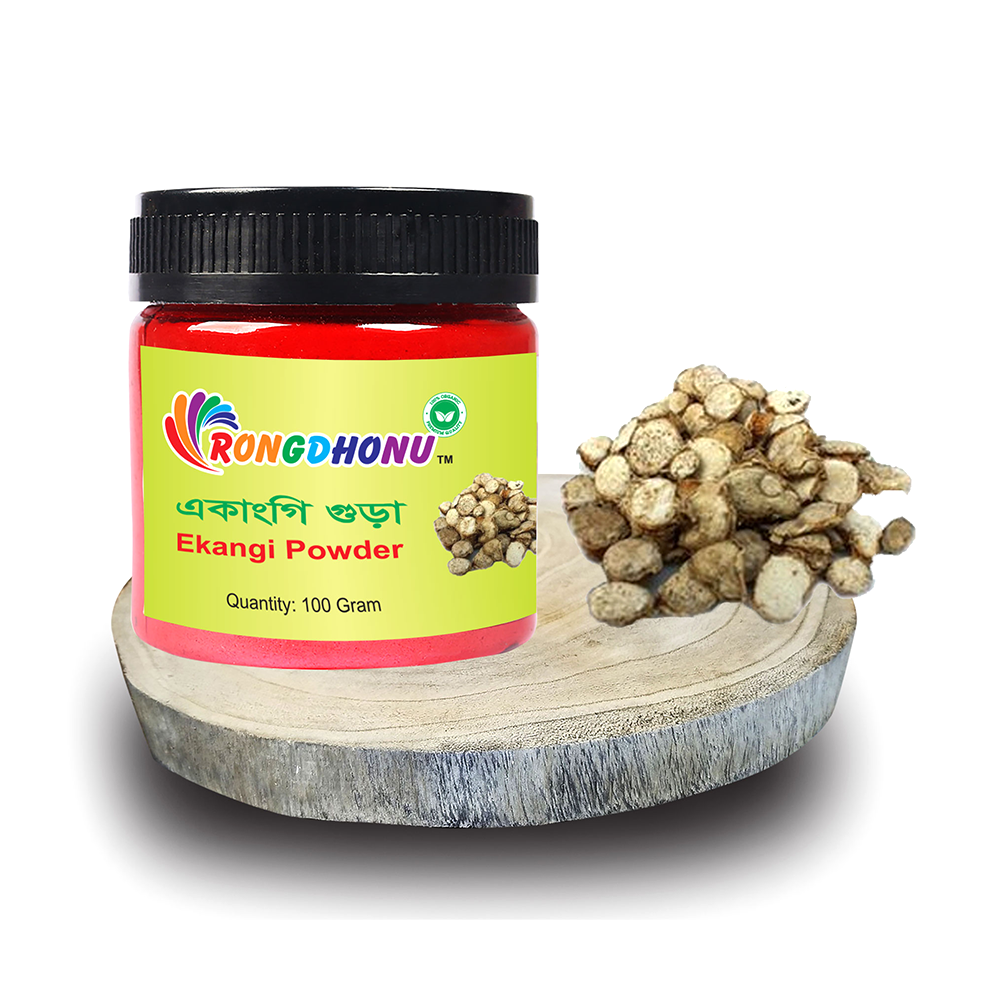 Rongdhonu Hair Treatment And Skin Care Ekangi Powder - 100 GM