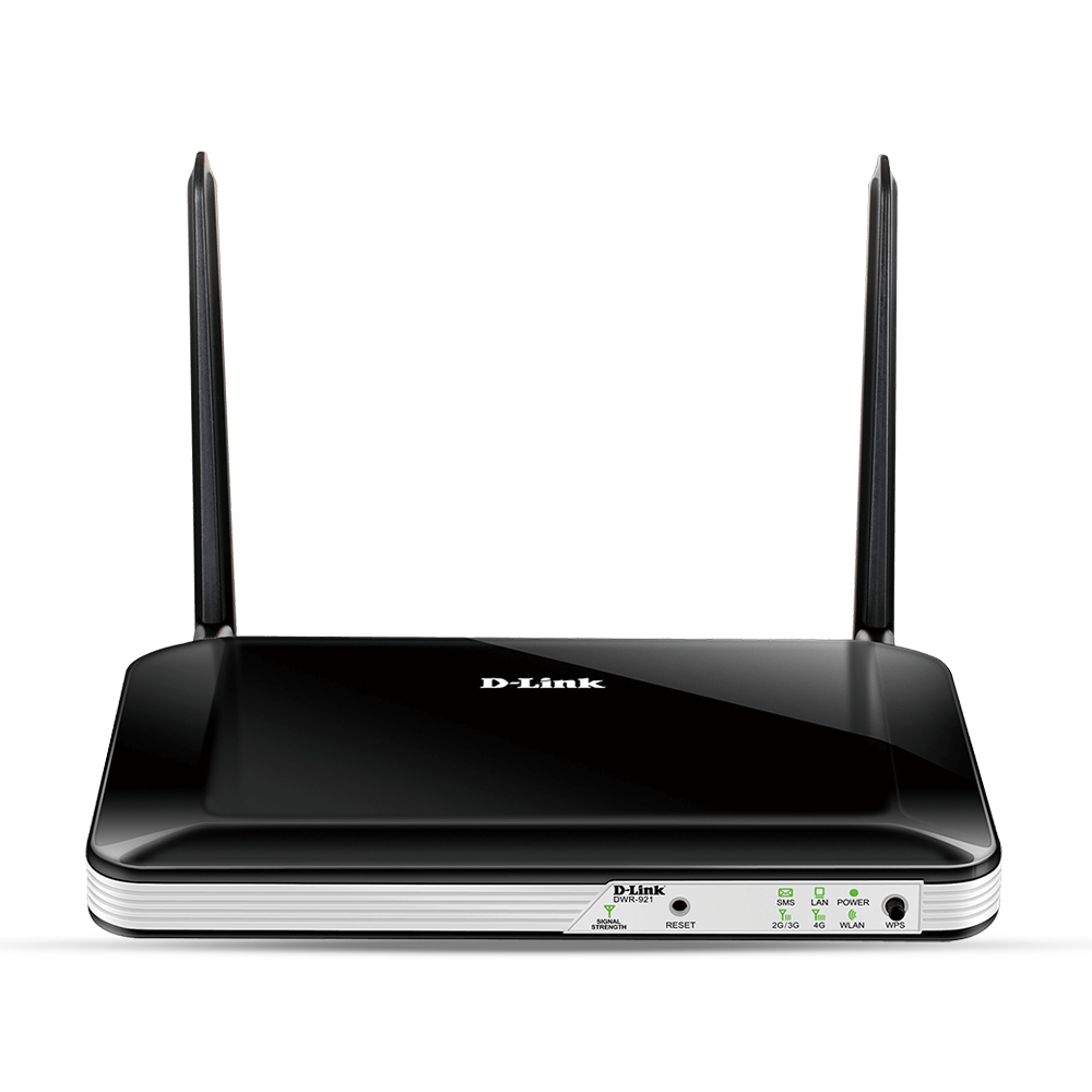 D-Link DWR-921 4G LTE Router - Black